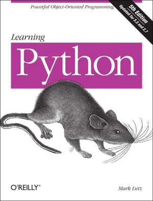 Learning Python 5ed 5ed