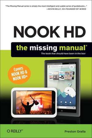 NOOK HD – The Missing Manual 2e de Preston Gralla