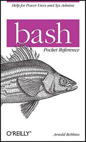 Bash Pocket Reference de Arnold Robbins