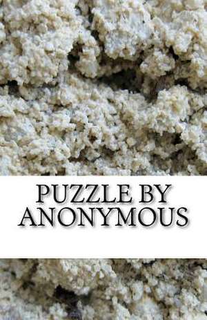 Puzzle by Anonymous de Allen Ed. Hutchinson