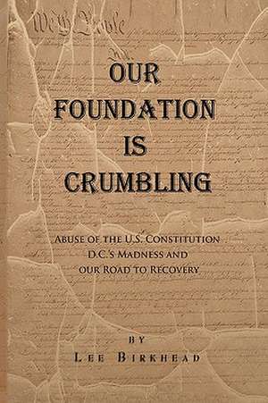 Our Foundation Is Crumbling de Lee Birkhead