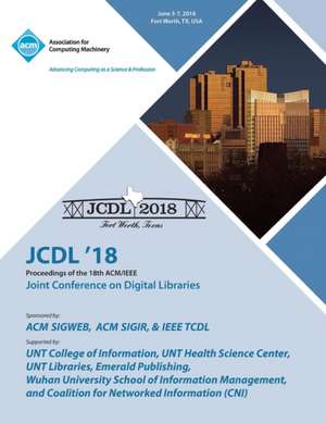 JCDL '18 de Jcdl