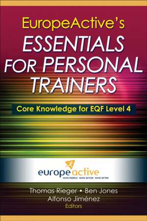 EuropeActive`s Essentials for Personal Trainers de Europeactive Europeactive