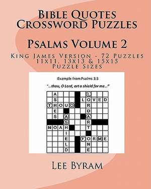 Bible Quotes Crossword Puzzles de Lee Byram