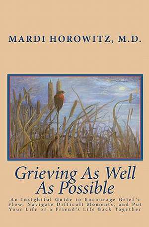 Grieving as Well as Possible: An Insightful Guide to Encourage Grief's Flow, Navigate Difficult Moments, and Put Your Life or a Friend's Life Back T de Mardi Horowitz M. D.