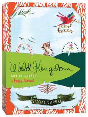 Wild Kingdom Box of Labels de Happy Menocal