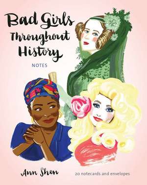 Bad Girls Throughout History Notecards de Ann Shen