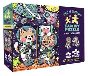 Piece It Together Family Puzzle: Catstronauts! de Suharu Ogawa