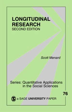 Longitudinal Research de Scott Menard