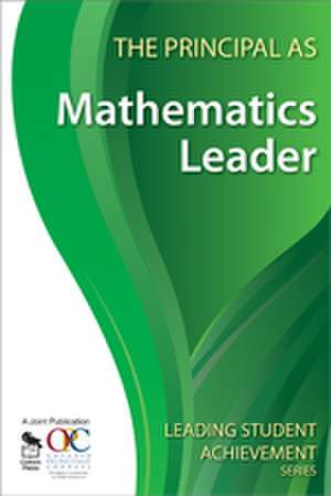 The Principal as Mathematics Leader de Ontario Principals' Council