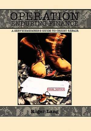 Operation Enduring Finance de Roger Lang