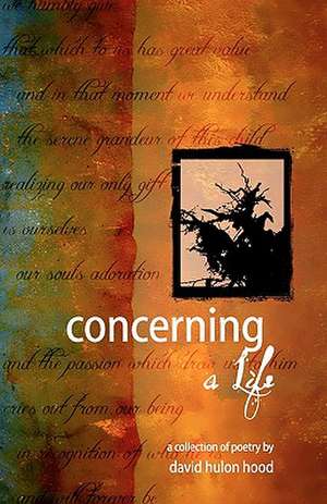 Concerning a Life de David Hulon Hood