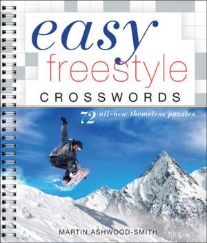 Easy Freestyle Crosswords de Martin Ashwood-Smith