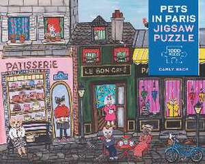 Pets in Paris 1,000-Piece Jigsaw Puzzle de Carly Beck