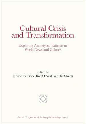 Cultural Crisis and Transformation de Keiron Le Grice