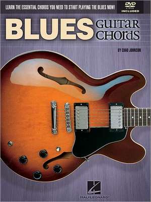 Blues Guitar Chords Book/Online Media de Chad Johnson