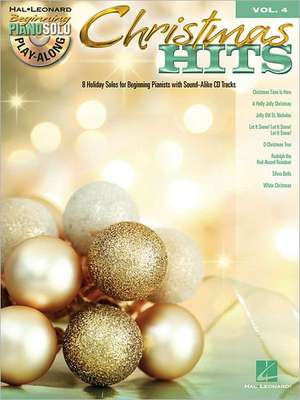 Christmas Hits: Beginning Piano Solo Play-Along Volume 4 de Hal Leonard Corp