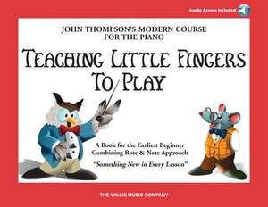 Teaching Little Fingers to Play - Book/CD Pack de John Thompson