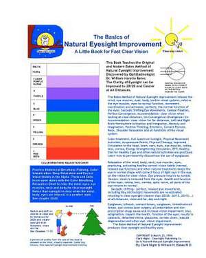 The Basics of Natural Eyesight Improvement - A Little Book for Fast, Clear Vision de Clark Night