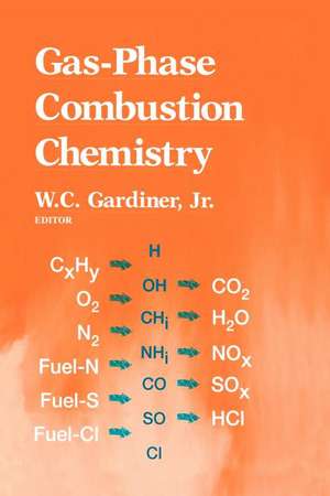 Gas-Phase Combustion Chemistry de W.C., Jr. Gardiner