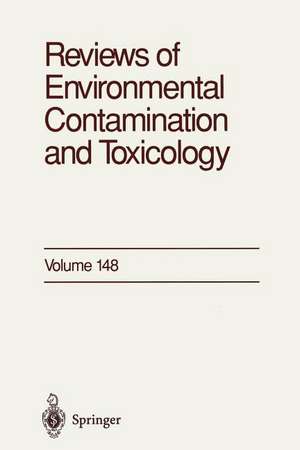 Reviews of Environmental Contamination and Toxicology: Continuation of Residue Reviews de George W. Ware