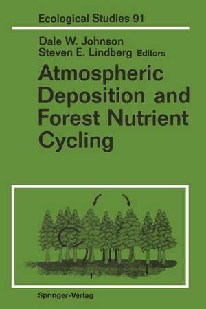 Atmospheric Deposition and Forest Nutrient Cycling: A Synthesis of the Integrated Forest Study de Dale W. Johnson