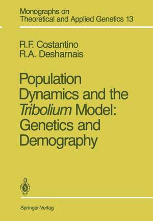 Population Dynamics and the Tribolium Model: Genetics and Demography de Robert F. Costantino