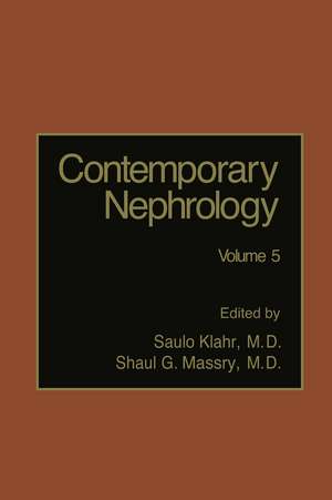 Contemporary Nephrology: Volume 5 de Saulo Klahr