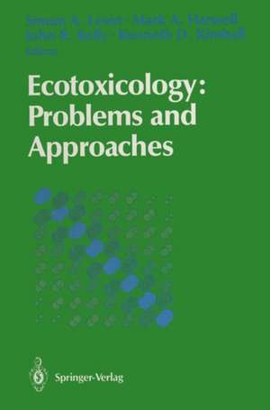 Ecotoxicology: Problems and Approaches de Simon A. Levin