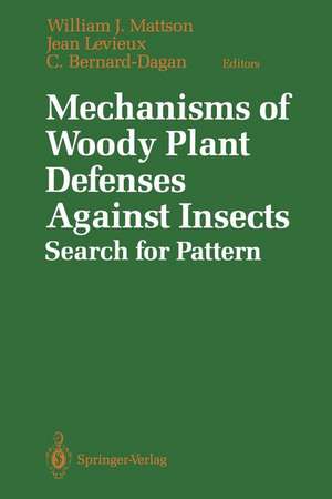 Mechanisms of Woody Plant Defenses Against Insects: Search for Pattern de William J. Mattson