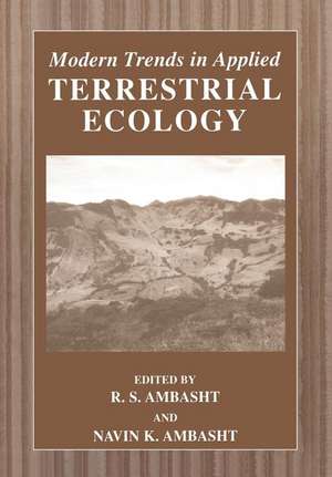 Modern Trends in Applied Terrestrial Ecology de R.S. Ambasht