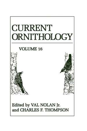 Current Ornithology de Val Nolan Jr.