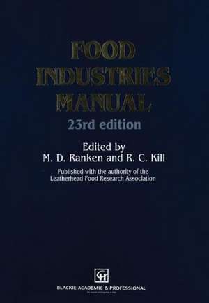 Food Industries Manual de M. D. Ranken