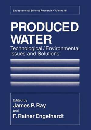 Produced Water: Technological/Environmental Issues and Solutions de James P. Ray