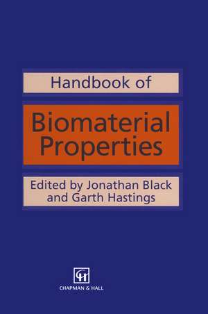 Handbook of Biomaterial Properties de Jonathan Black