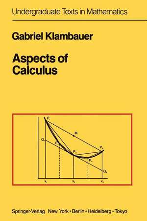 Aspects of Calculus de Gabriel Klambauer