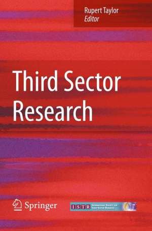 Third Sector Research de Rupert Taylor