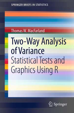 Two-Way Analysis of Variance: Statistical Tests and Graphics Using R de Thomas W. MacFarland