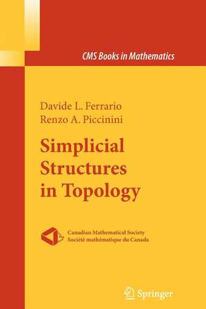 Simplicial Structures in Topology de Davide L. Ferrario