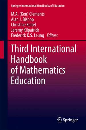 Third International Handbook of Mathematics Education de M.A. (Ken) Clements