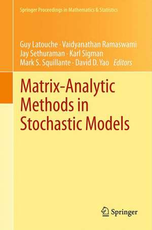 Matrix-Analytic Methods in Stochastic Models de Guy Latouche