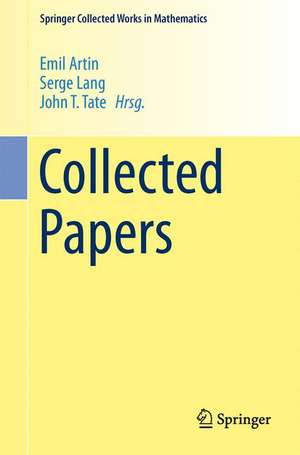 Collected Papers de Emil Artin