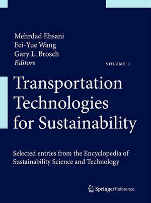 Transportation Technologies for Sustainability de Mehrdad Ehsani