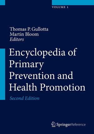 Encyclopedia of Primary Prevention and Health Promotion de Thomas P. Gullotta