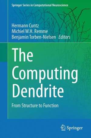 The Computing Dendrite: From Structure to Function de Hermann Cuntz