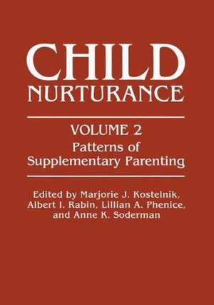 Patterns of Supplementary Parenting de Marjorie J. Kostelnik