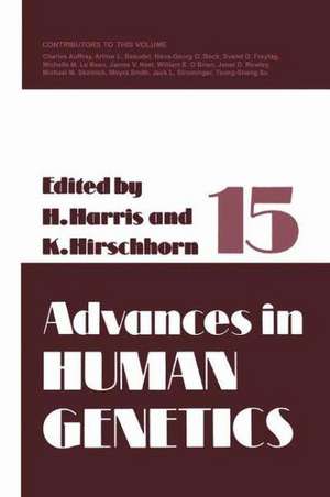 Advances in Human Genetics 15 de Harry Harris