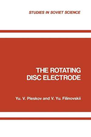 The Rotating Disc Electrode de Yu. V. Pleskov