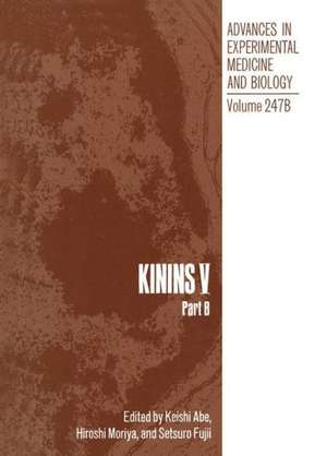 Kinins V: Part B de K. Abe