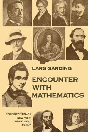 Encounter with Mathematics de Lars Garding